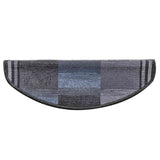 Stair Mats Self-adhesive 10 pcs 65x21x4 cm Black and Grey 149835