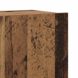 5 Piece TV Cabinet Set Wall-mounted Old Wood 3329207