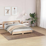 Anti-slip Shaggy Rug Brown 160 x 230 cm PP 4019795