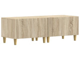 5 Piece LED TV Cabinet Sonoma Oak Engineered Wood 3416597