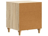 Bedside Cabinet Sonoma Oak 43x 41 x 66.5 cm Engineered Wood 894097
