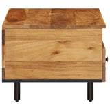 Coffee Table 80x54x40 cm Solid Wood Acacia 356868