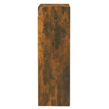 TV Cabinets 2 pcs Smoked Oak 30.5x30x90 cm Engineered Wood 815748