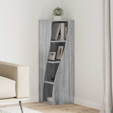 Corner Cabinet Grey Sonoma 32x32x102cm Engineered Wood 889861