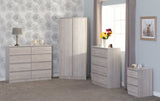 ZNTS Malvern 3 Drawer Bedside 100-103-093