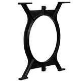 Dining Table Legs 2 pcs O-Frame Cast Iron 245426