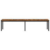Garden Bench 201 x 35 x 45 cm Solid Acacia Wood Rectangular 901301