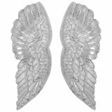 Wings Sculpture Silver 17 x 5 x 59 cm Aluminium 42000136