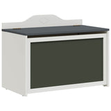 Box with Storage and Chalkboard Front ROROS Grey and White 42003029