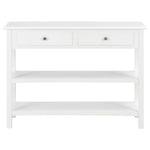 Sideboard White 110x35x80 cm MDF 280028