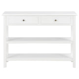 Sideboard White 110x35x80 cm MDF 280028