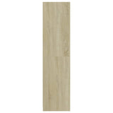 Wardrobe with Drawers Sonoma Oak 50x50x200 cm Engineered Wood 800615