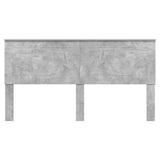 Headboard Concrete Grey 100 cm Engineered Wood 887608