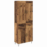 Highboard Old Wood 69.5 x 34 x 180 cm Engineered Wood 3415719