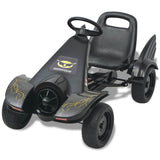 Pedal Go Kart with Adjustable Seat Black 80156
