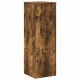 Plant Stand Smoked Oak 33x33x100 cm Engineered Wood 852955