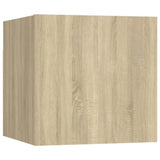 6 Piece TV Cabinet Set Sonoma Oak Engineered Wood 3114360