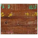 Table Top 60x50x2.5 cm Rectangular Solid Wood Reclaimed 371045