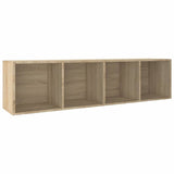 Book Cabinet/TV Cabinet Sonoma Oak 36x30x143 cm Engineered Wood 800147
