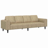 Living Room Couch Light Grey 250 x 77 x 76 cm 3335109