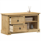 TV Cabinet Corona 100x40x52 cm Solid Wood Pine 4005668