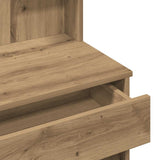 Dressing Table with Mirror Artisan Oak 96x39x142 cm 857012