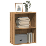Bookcase Artisian Oak 60x30x77 cm Engineered Wood 857898