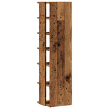 Shoe Cabinets 2 pcs Old Wood 28x27x102 cm Engineered Wood 856665