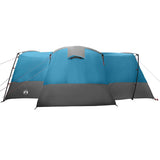 Family Tent 12-Person Blue and Grey 760 x 645 x 230 cm 42004060