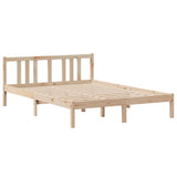 Bed Frame with Headboard without Mattress 135x190 cm Double 3306700