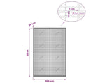Gabion with 3.5 mm Wire and 5x2.5 cm Mesh 100x20x200 cm 3461708
