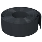 Garden Edgings 2 pcs Black 10 m 20 cm Polyethylene 3155456