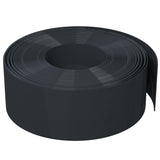 Garden Edgings 4 pcs Black 10 m 20 cm Polyethylene 3155458