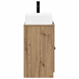 Bathroom Furniture Set Artisan Oak Engineered Wood 3404239