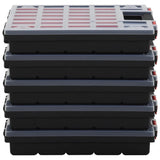 Assortment Boxes 10 pcs 40x30x5 cm Polypropylene 3106445