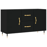 Sideboard Black 100x36x60 cm Engineered Wood 828149
