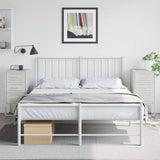 Bedside Cabinets 2 pcs White 36x39x78 cm Steel 846589