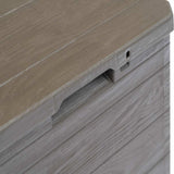 Garden Storage Box 90 L Brown 45685