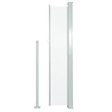 Patio Retractable Side Awning 160x300 cm Cream 317881