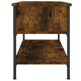 TV Cabinet Smoked Oak 100x35x45 cm Engineered Wood 832785