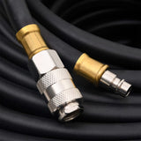Hybrid Air Hose Black 0.6" 50 m Rubber and PVC 154499
