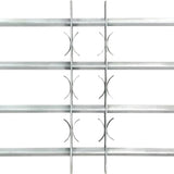 Adjustable Security Grille for Windows with 4 Crossbars 1000-1500 mm 141387