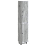 Cabinet Set 2 pcs Grey Sonoma 34.5 x 33 x 90 cm Engineered Wood 3416373