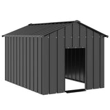 Dog House with Roof 113x153x101 cm Galvanised Steel 4100919