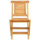 Folding Garden Chair Set of 6 Teak wood Solid teak wood Standard 3155047