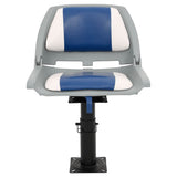 Boat Seat with Pedestal Height Adjustable 360&deg Rotatable 3294953