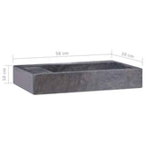 149160 Sink Black 58x39x10 cm Marble