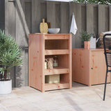 Kitchen Cabinet with Shelf MEPPEL Brown Oak 55 x 55 x 92 cm 868160