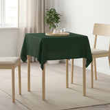 Table Cloth 5 pcs Rectangular Dark Green 140 x 140 cm 42040326