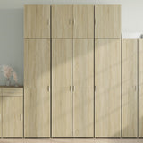 Highboard Sonoma Oak 80x42.5x249 cm Engineered Wood 3281366
